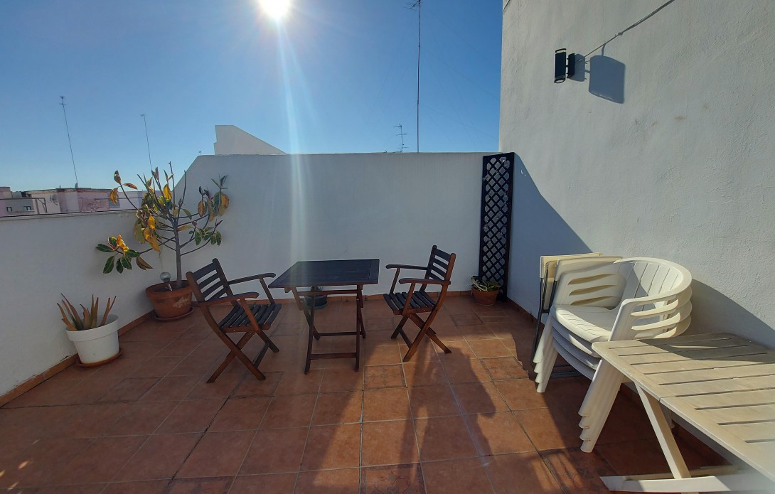 Ático con terraza en Alboraya