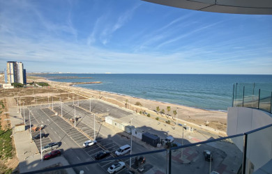 Ático frente al mar